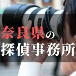 奈良県でおすすめの浮気・不倫調査の探偵事務所